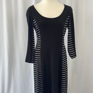 Calvin Klein Long Maxi 3/4 sleeve dress - size 4